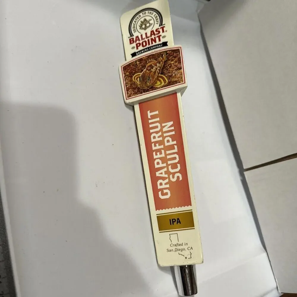 Ballast Point Beer Tap Handle Grapefruit Sculpin IPA California